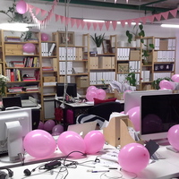 Розовый офис 7 марта 2014