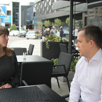 Мария Вагнер, Account Manager Salesforce и Дмитрий Лейчик, CEO Twistellar 